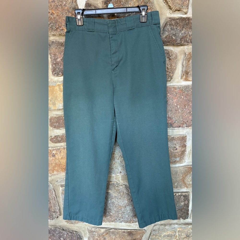 DICKIES TEAL WOMEN’S WORK PANTS.